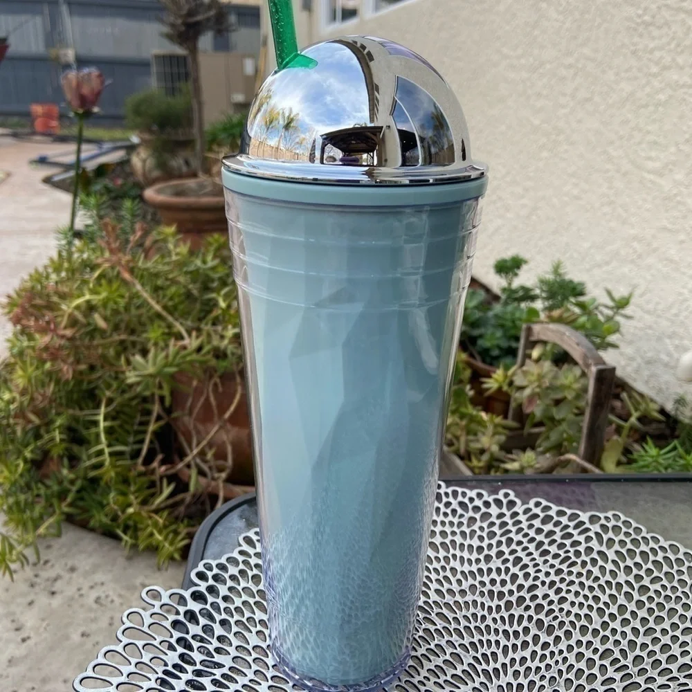 Starbucks Chiseled Prism Tumbler w/ dome